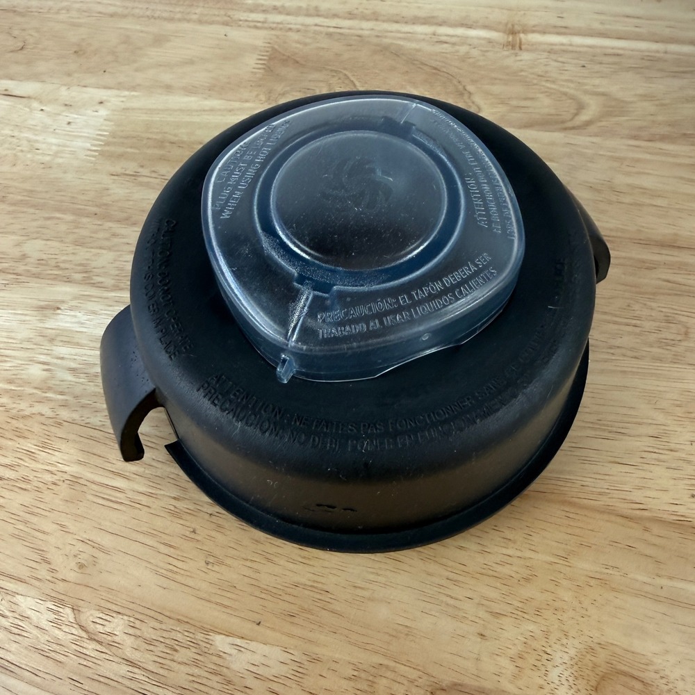 Vitamix Blender Lid OS Black 2-Piece Replacement 5200 5000